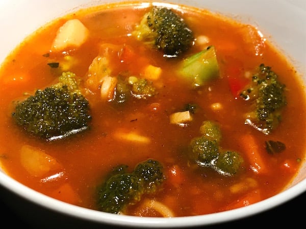 Soupe aux Légumes et Tomates 2