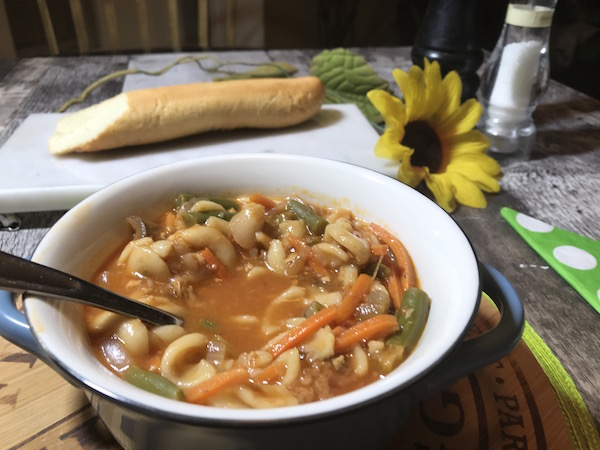 Soupe aux légumes (vide frigo) 1