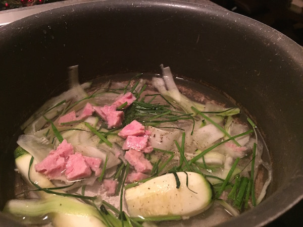 Soupe avec les restes economique 1