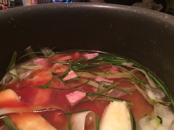 Soupe avec les restes economique 3
