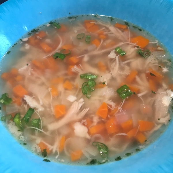 Soupe Poulet et Légumes 1