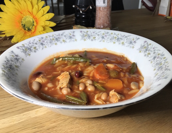 Soupe Repas Poulet et Légumes 2