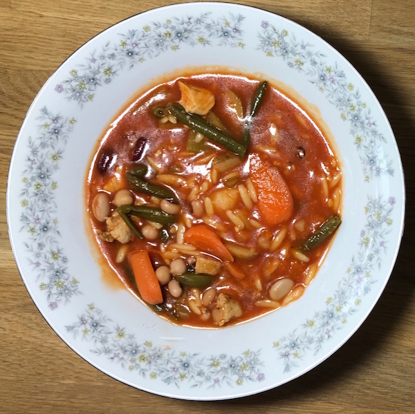 Soupe Repas Poulet et Légumes 4