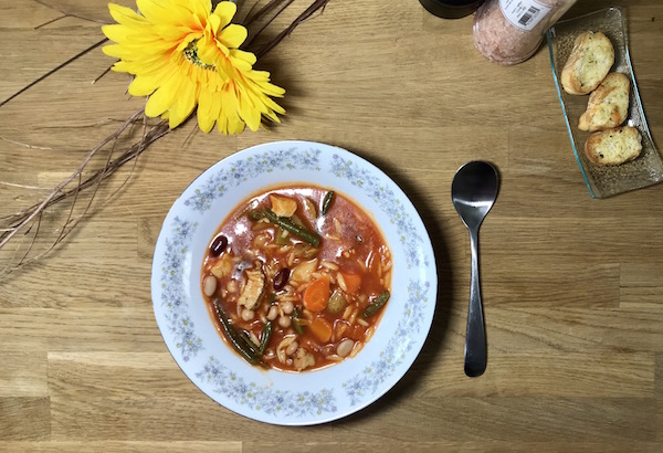 Soupe Repas Poulet et Légumes 6
