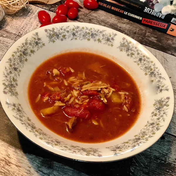 Soupe Tomates, Légumes et Orge 6