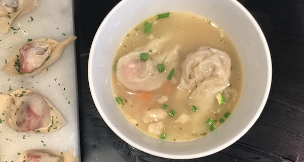 Soupe Won Ton au Porc