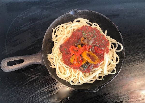 Spaghetti Sauce Tomates et Ail et Légumes 1
