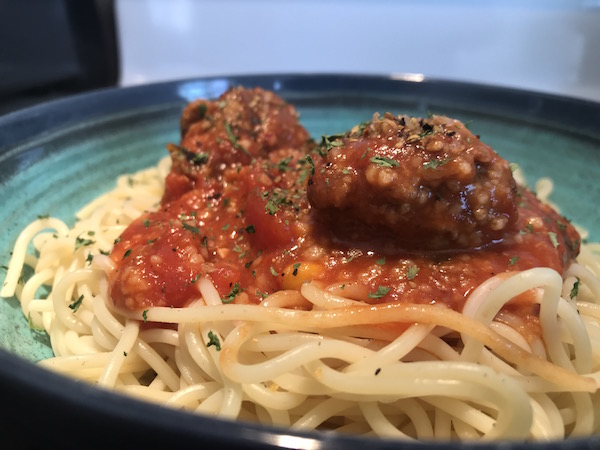 Spaghetti Sauce Tomates et Boulettes Épicées 2