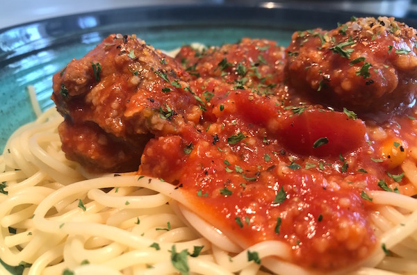 Spaghetti Sauce Tomates et Boulettes Épicées 3