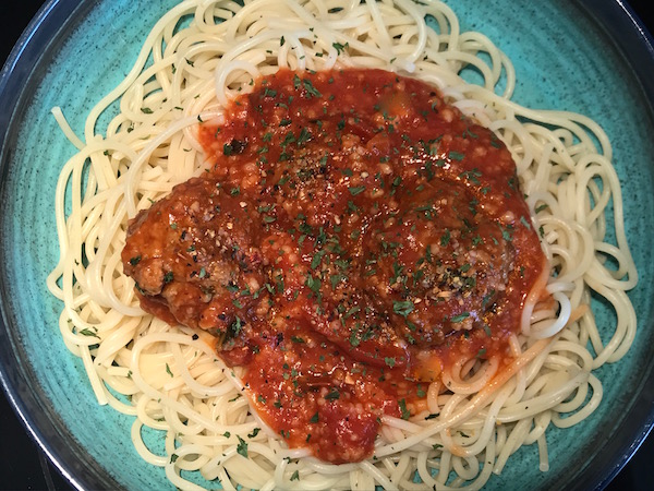 Spaghetti Sauce Tomates et Boulettes Épicées 4