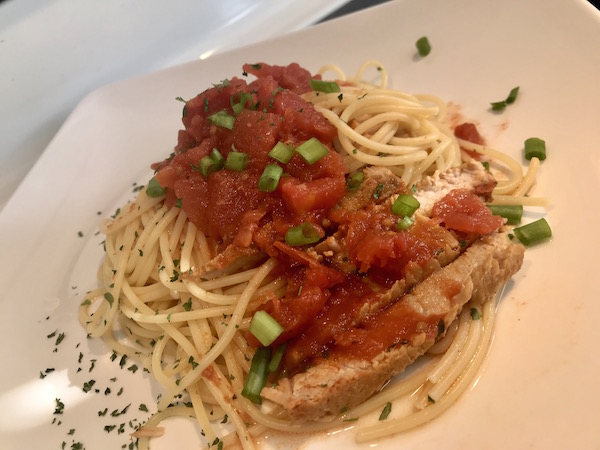  Spaghettis et Côtelettes de Porc Sauce Tomates 3