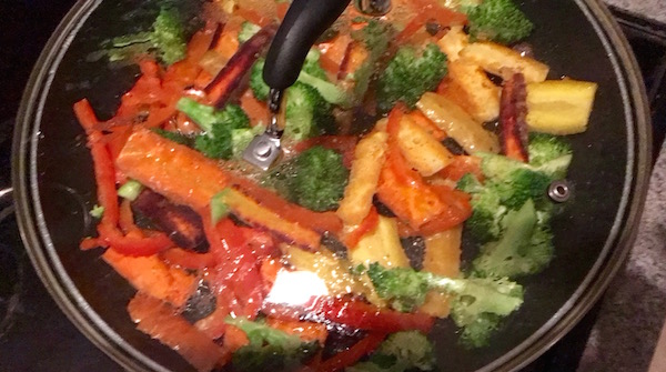 Steak et Sauté de Légumes 1