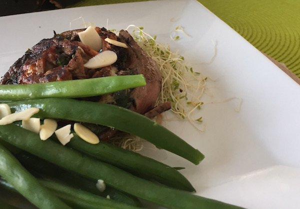 Steak Roulé Farci et Fèves vertes 1 Steak Roulé Farci et Fèves vertes 1