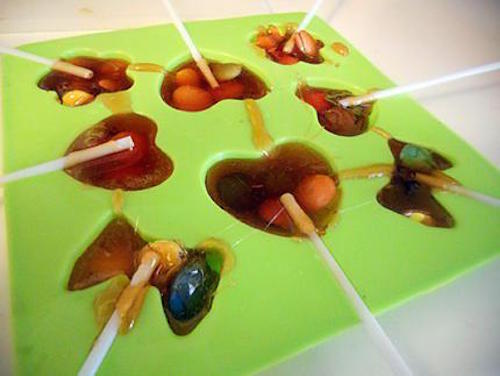 Sucettes de Caramel au Bonbons 2