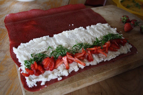 Sushis dessert a la fraise 1