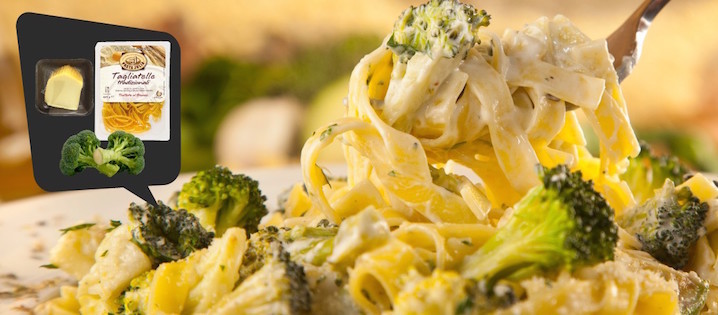 Tagliatelles aux Brocolis à la Sicilienne