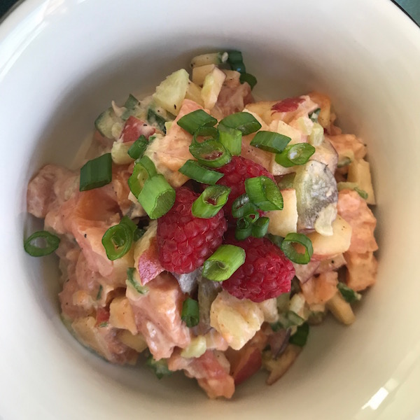 Tartare de Saumon aux Fruits 5