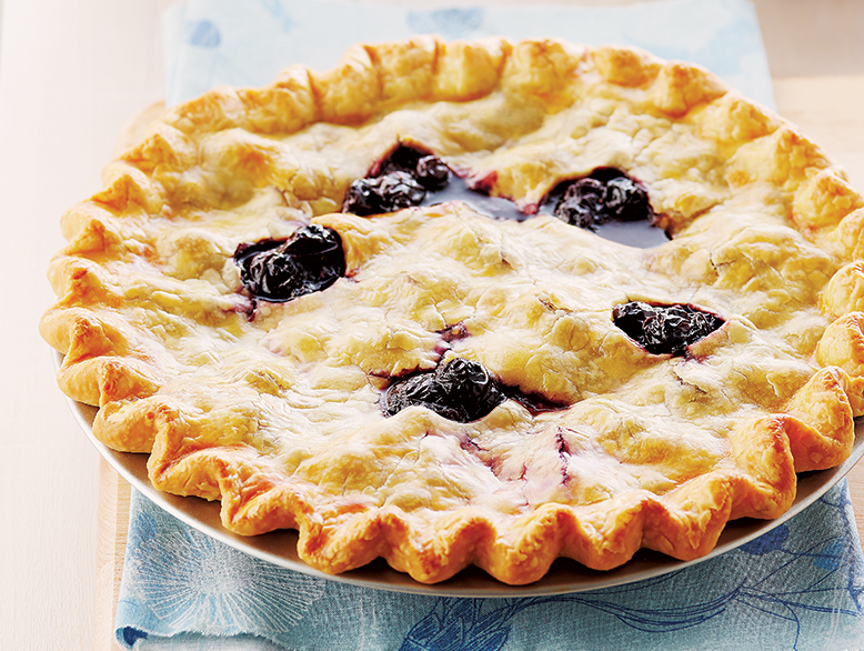 Recette Tarte aux Bleuets Circulaire en