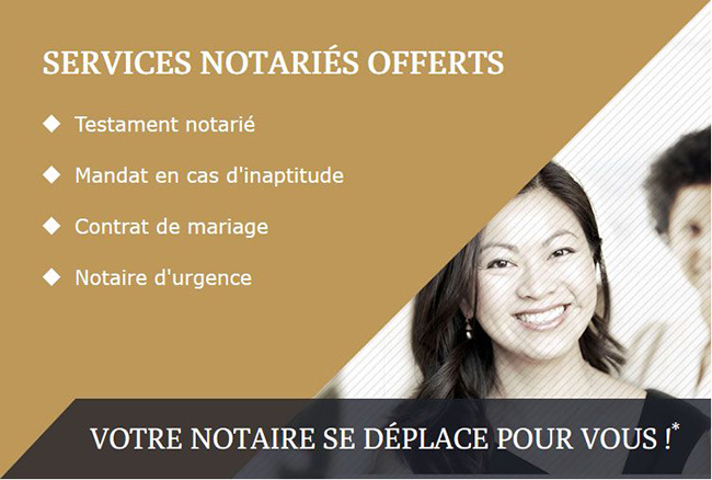Testament notarié, notaire d'urgence Notaires Mobiles Testament notarié, notaire d'urgence Notaires Mobiles