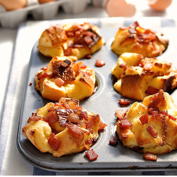  TIRE SUR MUFFINS BACON FRANÇAISE TOAST
