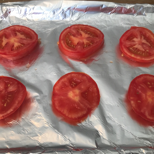 Tomates, Chorizo et Fromage au Four 1