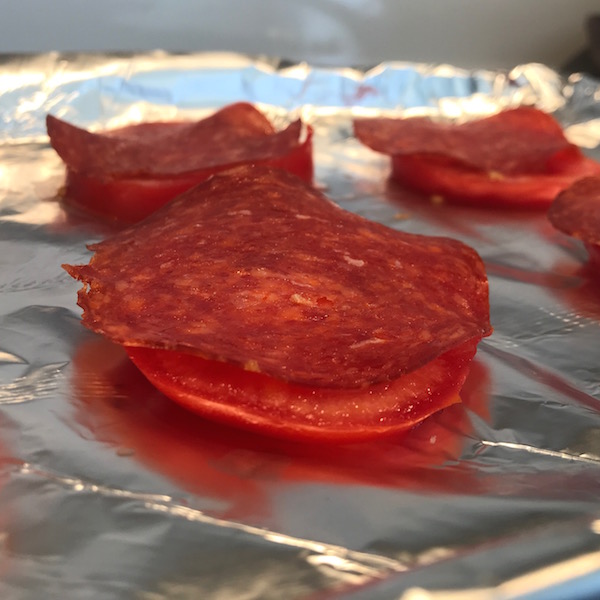 Tomates, Chorizo et Fromage au Four 2