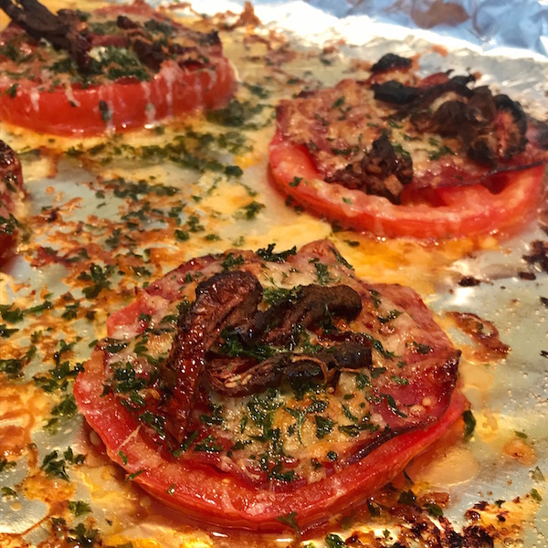 Tomates, Chorizo et Fromage au Four 4