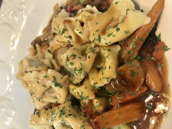 Tortellinis Sauce Champignons et Légumes 5