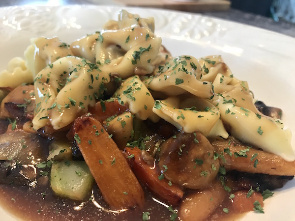 Tortellinis Sauce Champignons et Légumes 6