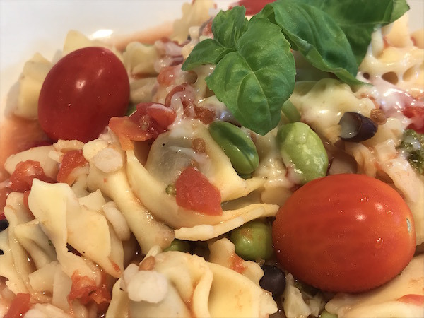 Tortellinis Sauce Tomates et Légumineuses 4