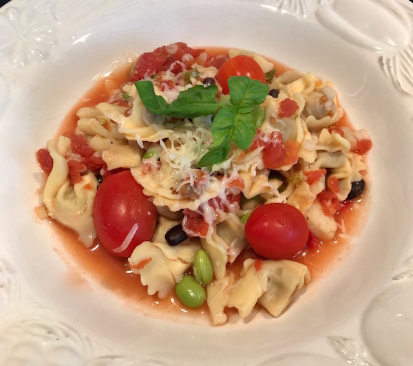 Tortellinis Sauce Tomates et Légumineuses