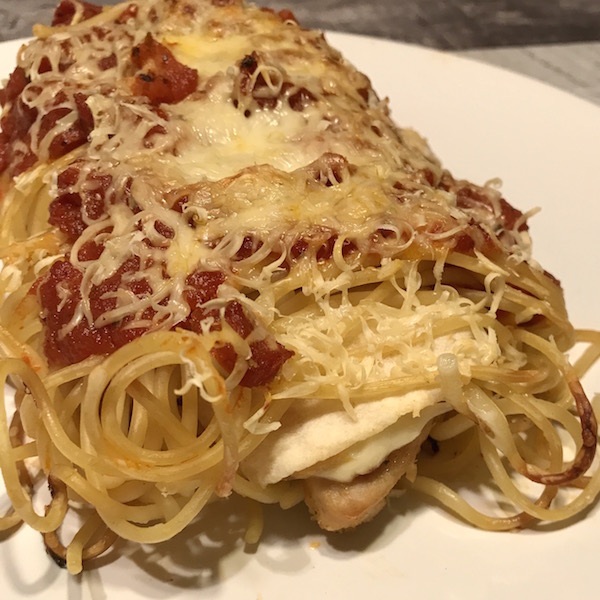  Tortillas au Poulet, Spaghetti, Sauce et Fromage 8