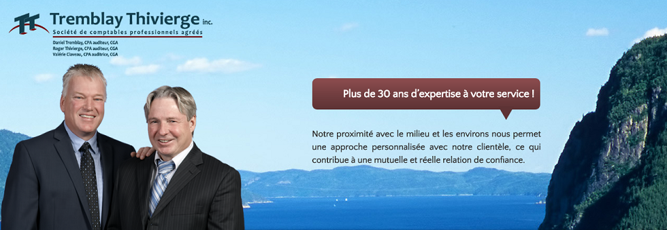Tremblay Thivierge Inc. CPA en Ligne 