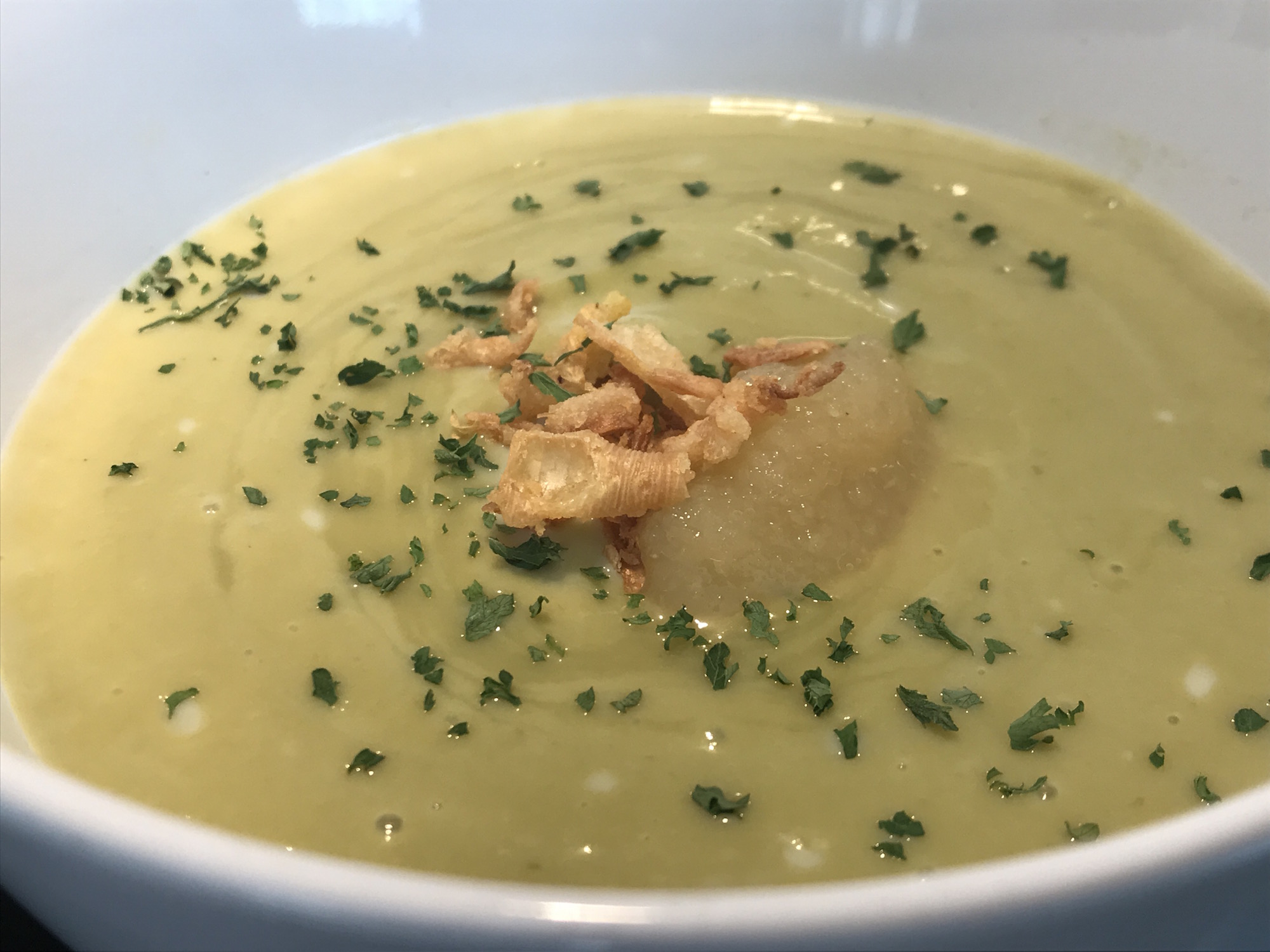 Velouté asperges champignons hotsell