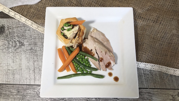 Vol au Vent au Porc et Légumes