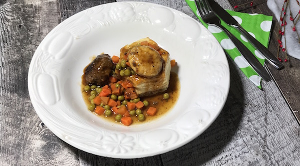 Vol au Vent de Boeuf et Sauce du Chasseur 3