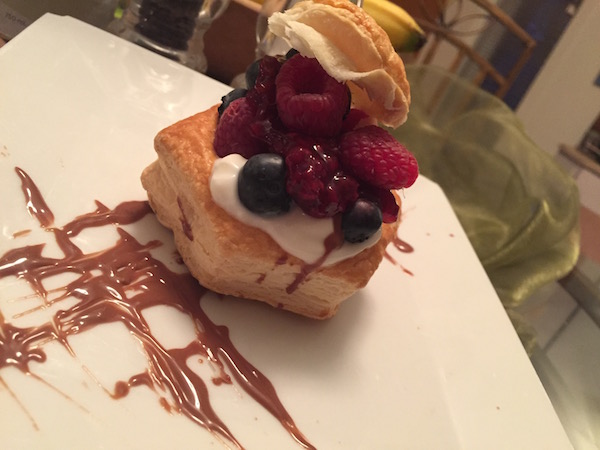 Vol au Vent Yogourt avec Fruits 2