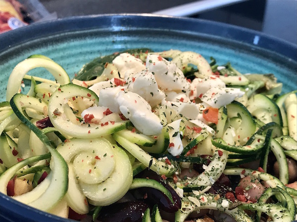 Zucchinis Spirales en Salade Savoureuse 3